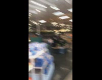 Lights at the grocery store flickers continuously