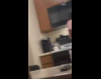 Girl laugh spit out food from mouth