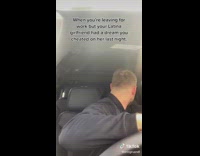 When youre leaving for work but your latina girlfriend has a dream that you cheated 