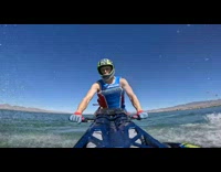 Man Flips Twice in a Row on Jet Ski