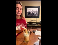 Collab Collab Clips MPUGC - Woman pours drink she doesnt want 