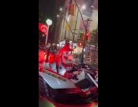 Super Mario drive slingshot car on street