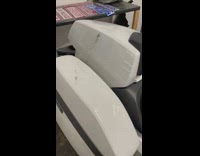 Clutter of small spider with eggs on the motorcycle