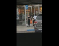 Catch me outside girl leaving department store guy records from car