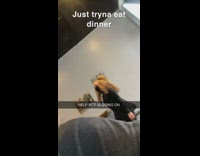 Collab BitchMP - Girl restaurant employees clog dancing 