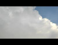 Clouds texture in the sky looks like animated