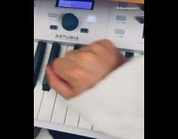 Guy remakes blinding lights song keyboard piano 