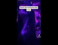 Collab BitchMP - Girl reading long message replies short in club