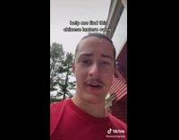 Collab BitchIG2 - Guy finds pink lantern in yard