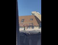 Archer practices shooting bow and arrow 