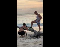 Shoes photoshoot near horse at the beach