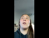 Girl in car got backed into 