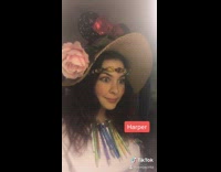 Girl reenacts wizards of waverly place harper 