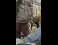 Man Eats Peeled Mango with Bare Hands