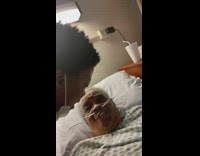 Old woman at hospital remembers she has a husband and says what she wants to do 