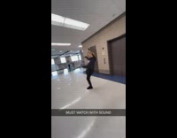 Collab BitchMP - Shoe flies off and breaks light in hallway