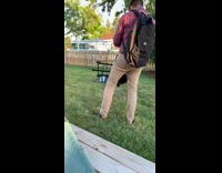 Collab BitchMP - Brown dog pulls entire bbq grill off porch 