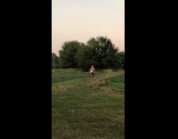Guy mistakes lady for mom dirt bike 