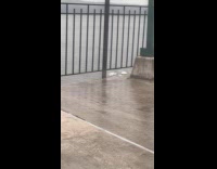 Collab WINY - Man swims on ardsley hudson train station