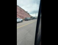 Group of women tiktok dance behind the car