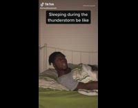 Collab BitchIG2 - Sleeping during thunderstorms be like guy bed