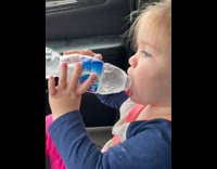 Submitter Shares Her Water Bottle with Toddler