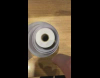 Guy finds a roll of thermal paper 