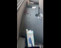 Vaginal dilator box left on bus floor 