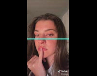 Collab BitchIG2 - Tiktok scan challenge time warp pinky finger on lip