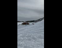 three backflips snowboard jump fail you good