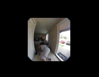 Ring camera woman dog chase