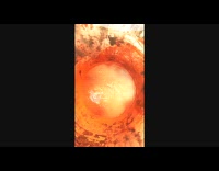 Reverse clip tile mortar poured in bucket