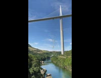 Collab BitchMP - CGI part of white bridge breaks falls into river