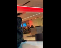 Collab IITW - Three people dances together inside the airport