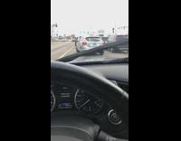 Girl in car crying car doesnt work street