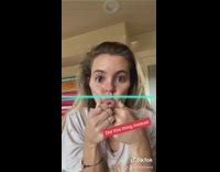 Girl tim burton character blue scan filter