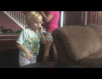 Little girl kid doesnt want boobs mom