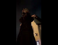 Collab Clips MPUGC - Scary man in costume copies woman posing