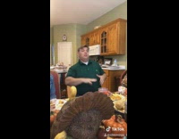 Collab BitchMP - Dad dinner green polo shirt dance routine