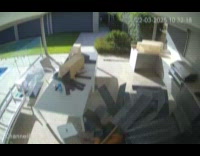 Man trips on cage then everything fell