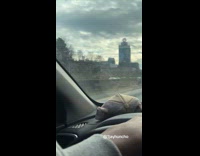 Guy films friend crash on another car