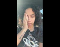 Womans right face is numb