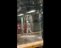 Collab winy - Multiple water leaks from the subway ceiling