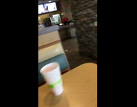 Collab DailyDoseOfInternet - White shirt guy falls at mcdonalds tray