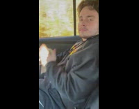 Guy moves hand away quickly