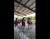 Guy surrounded by dwarves FSU Bar Crawl