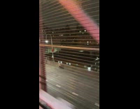 Collab WINY - Man on Bridge Roadway Gets Honked by Car