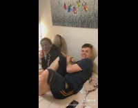 Room toilet plunger wall friends 