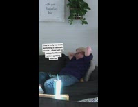 Collab BitchIG2 - Mom watches wedding movie scene with smile