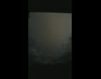 Nonstop Lightning strike on the dark clouds